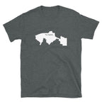 Tabasco Mexico White Map Unisex T-Shirt