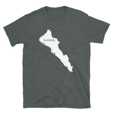 Load image into Gallery viewer, Sinaloa Mexico White Map Unisex T-Shirt
