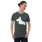 San Luis Potosi Mexico White Map Unisex T-Shirt