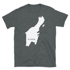 Quintana Roo Mexico White Map Unisex T-Shirt