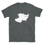 Michoacan Mexico White Map Unisex T-Shirt