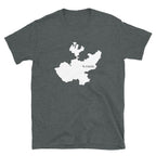 Jalisco Mexico White Map Unisex T-Shirt