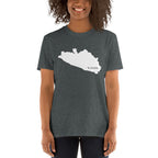 Guerrero Mexico Black Map Unisex T-Shirt