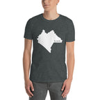 Chiapas Mexico White Map Unisex T-Shirt