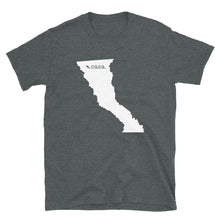 Load image into Gallery viewer, Baja California Mexico White Map Unisex T-Shirt
