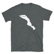 Load image into Gallery viewer, Baja California Sur Mexico White Map Unisex T-Shirt
