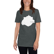 Load image into Gallery viewer, Aguascalientes Mexico White Map Unisex T-Shirt
