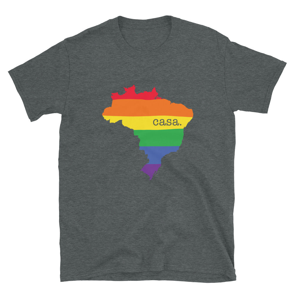 Brazil Map Pride Map Unisex T-Shirt