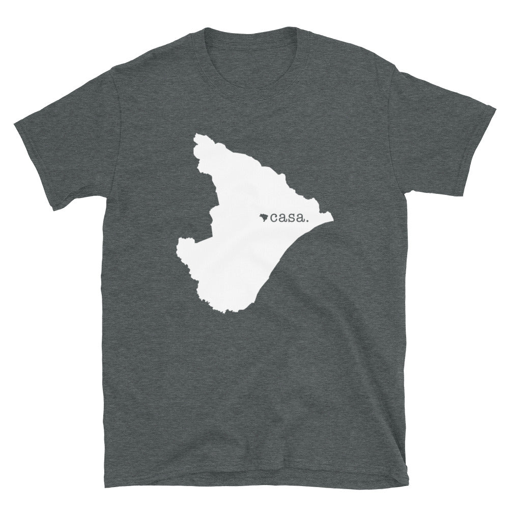 Sergipe Brazil White Map Unisex T-Shirt