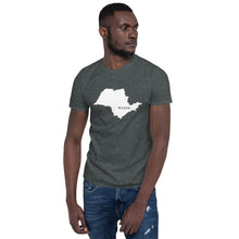 Load image into Gallery viewer, São Paulo Brazil White Map Unisex T-Shirt
