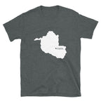Rondonia Brazil White Map Unisex T-Shirt