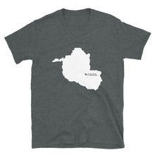 Load image into Gallery viewer, Rondonia Brazil White Map Unisex T-Shirt
