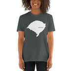 Rio Grande do Sul Brazil White Map Unisex T-Shirt