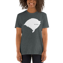 Load image into Gallery viewer, Rio Grande do Sul Brazil White Map Unisex T-Shirt
