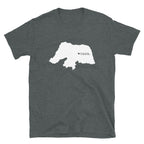 Rio Grande do Norte Brazil White Map Unisex T-Shirt