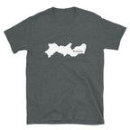 Pernambuco Brazil White Map Unisex T-Shirt