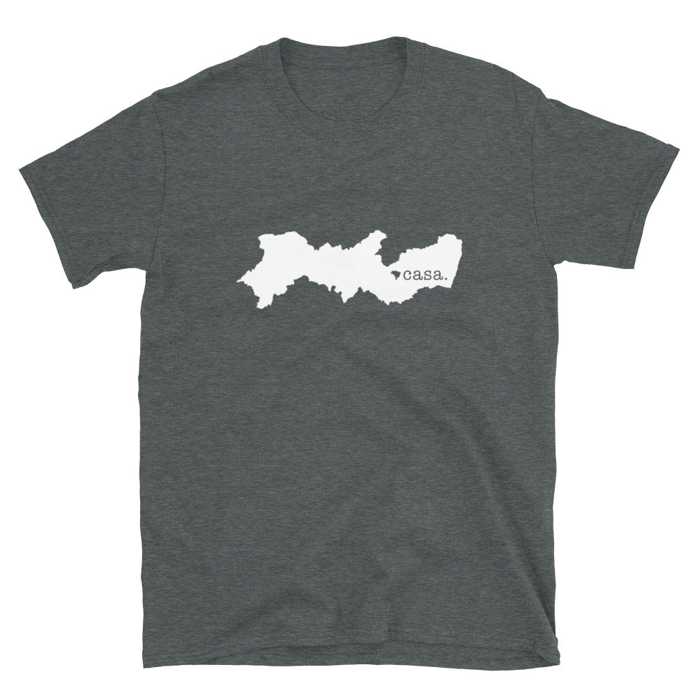 Pernambuco Brazil White Map Unisex T-Shirt