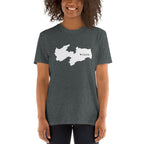 Paraiba Brazil White Map Unisex T-Shirt
