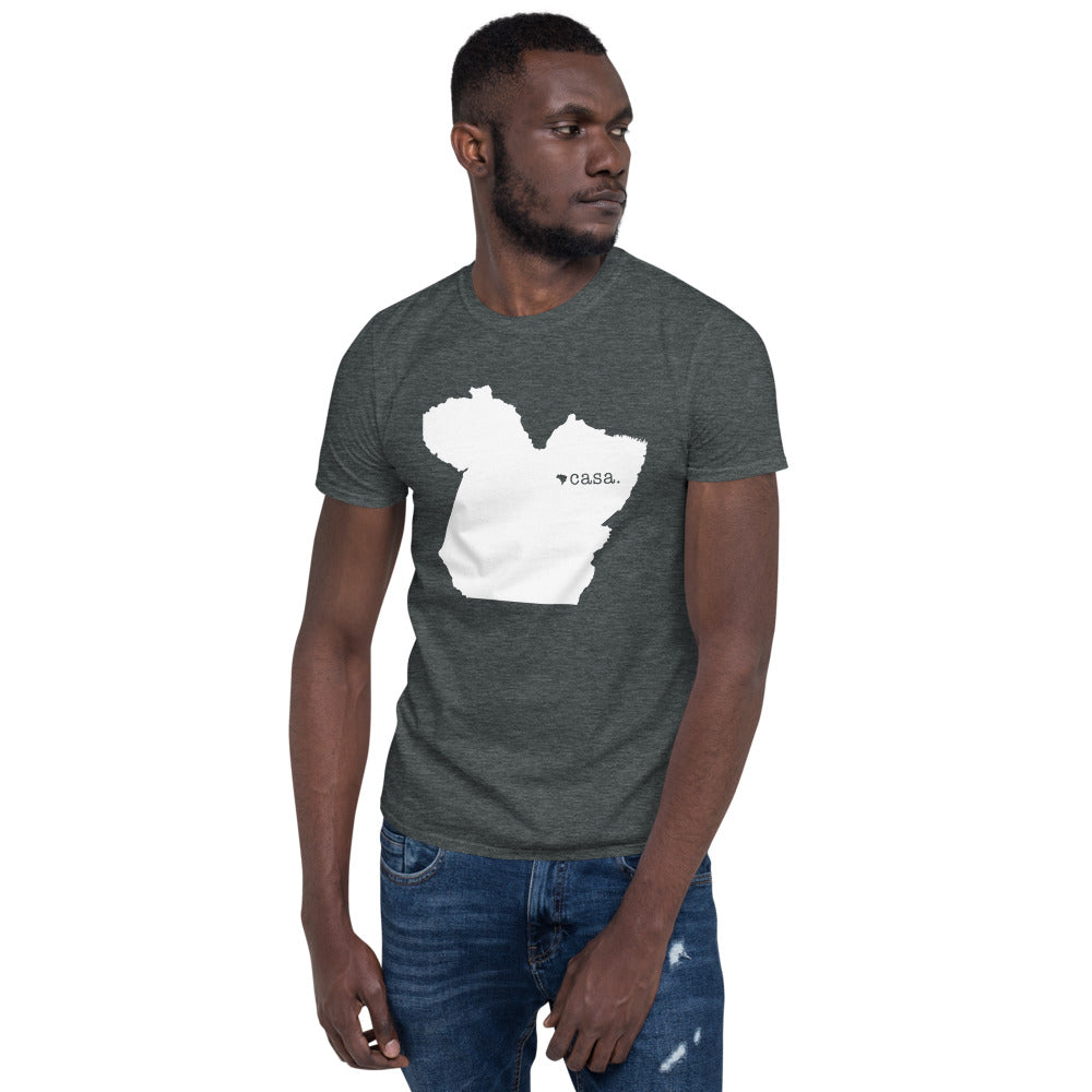 Pará Brazil White Map Unisex T-Shirt