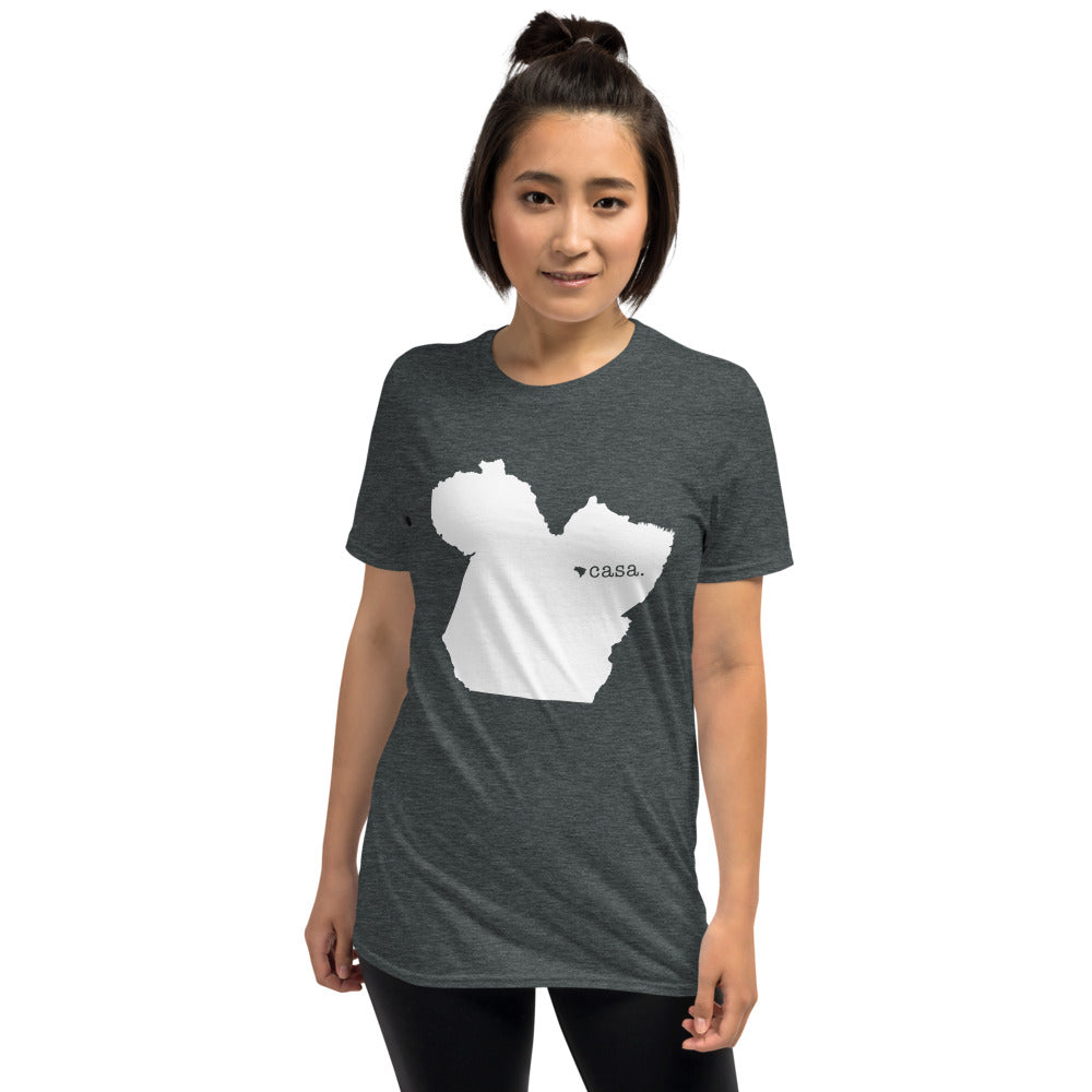 Pará Brazil White Map Unisex T-Shirt