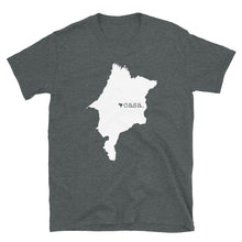 Load image into Gallery viewer, Maranhao Brazil White Map Unisex T-Shirt
