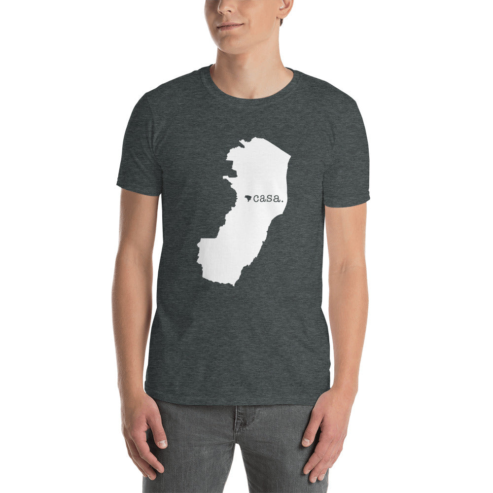 Espirito Santo Brazil White Map Unisex T-Shirt