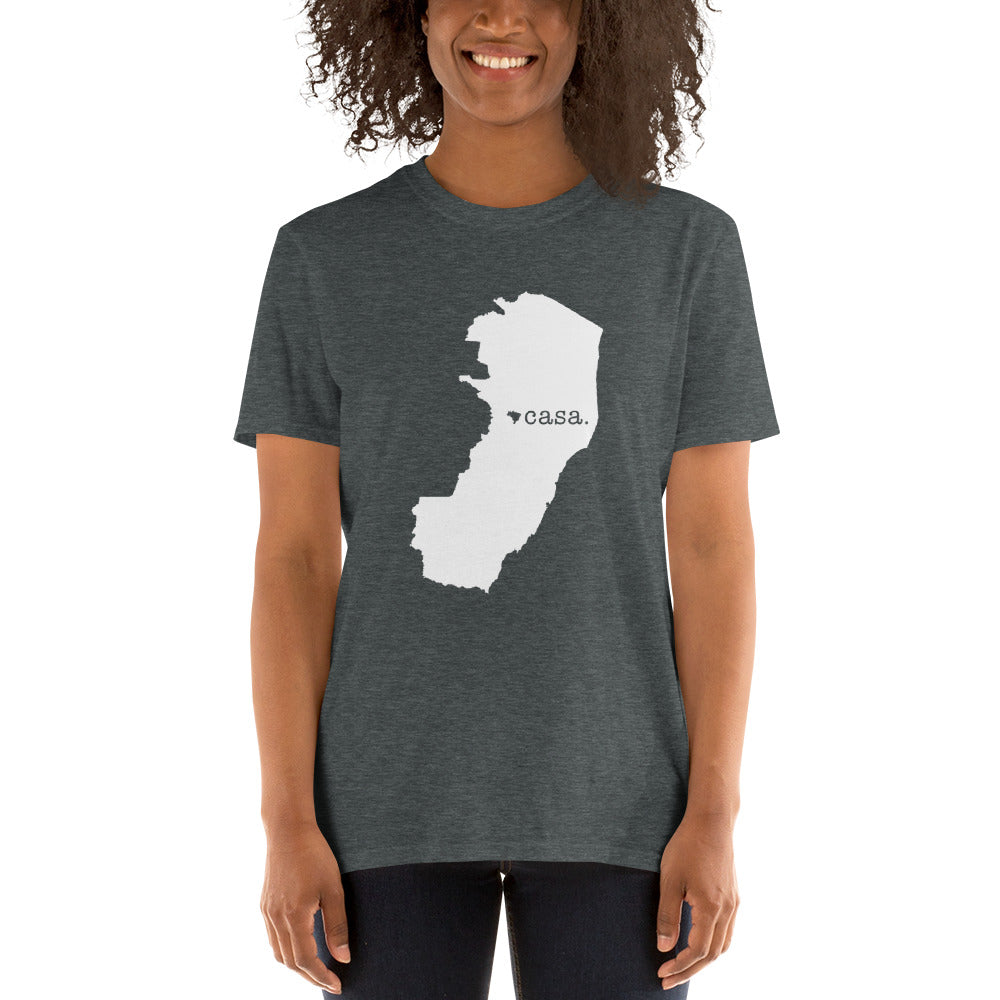 Espirito Santo Brazil White Map Unisex T-Shirt