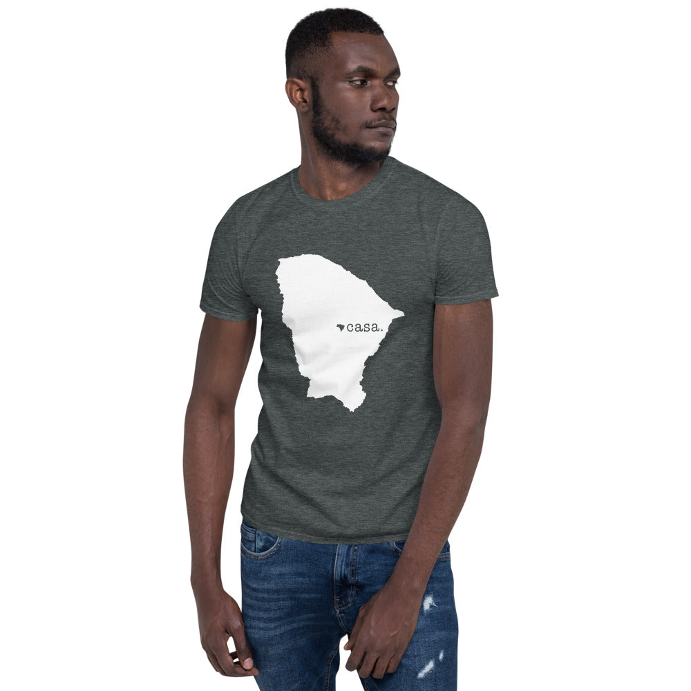 Ceará Brazil White Map Unisex T-Shirt