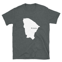 Load image into Gallery viewer, Ceará Brazil White Map Unisex T-Shirt
