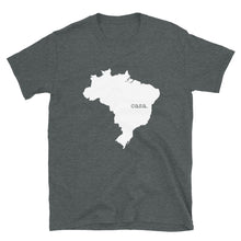 Load image into Gallery viewer, Brazil White Map Unisex T-Shirt
