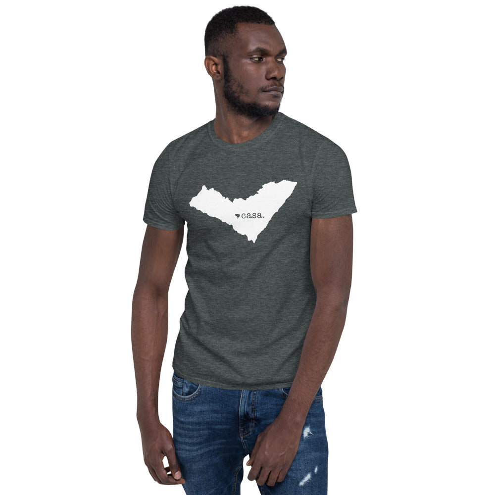 Alagoas Brazil White Map Unisex T-Shirt