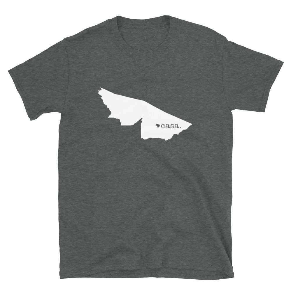 Acre Brazil White Map Unisex T-Shirt