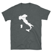 Load image into Gallery viewer, Italy White Map Unisex T-Shirt
