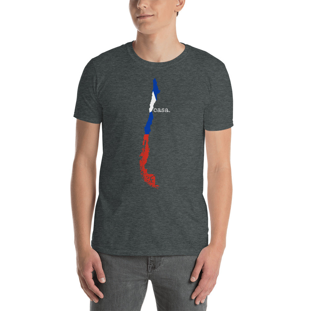 Chile Flag Map Unisex T-Shirt