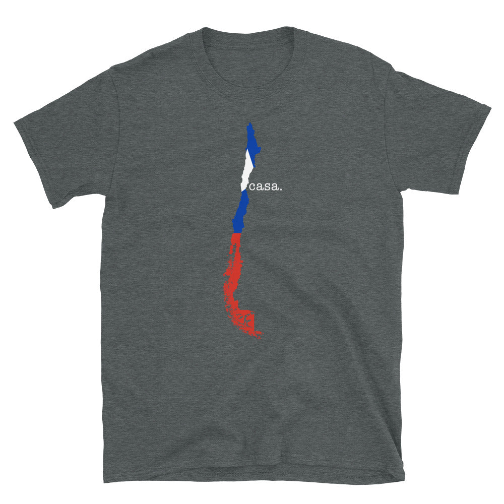 Chile Flag Map Unisex T-Shirt
