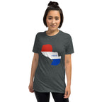 Paraguay Flag Map Unisex T-Shirt