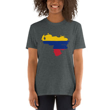 Load image into Gallery viewer, Venezuela Flag Map Unisex T-Shirt
