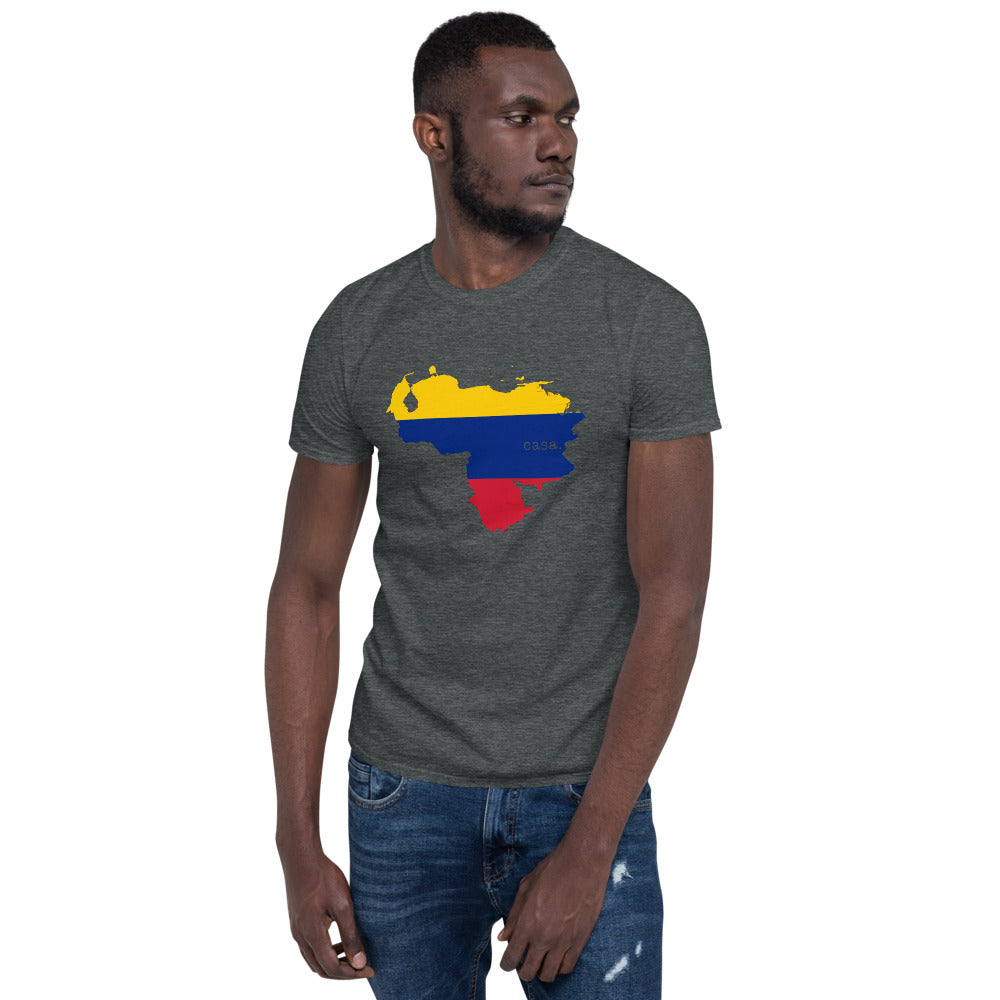 Venezuela Flag Map Unisex T-Shirt