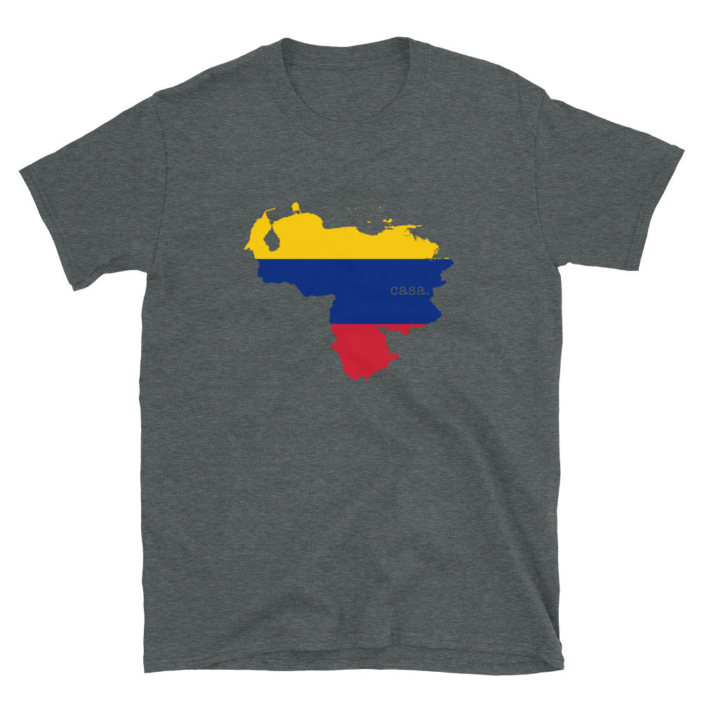 Venezuela Flag Map Unisex T-Shirt
