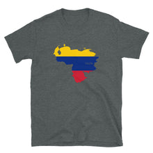 Load image into Gallery viewer, Venezuela Flag Map Unisex T-Shirt
