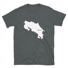 Load image into Gallery viewer, Costa Rica White Map Unisex T-Shirt
