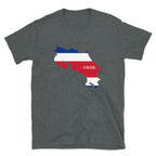 Costa Rica Flag Map Unisex T-Shirt