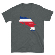 Load image into Gallery viewer, Costa Rica Flag Map Unisex T-Shirt
