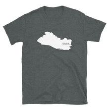 Load image into Gallery viewer, El Salvador White Map Unisex T-Shirt
