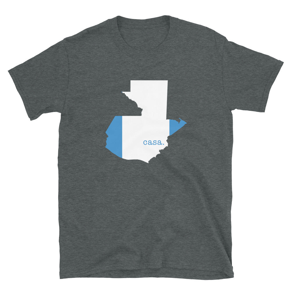 Guatemala Flag Map Unisex T-Shirt