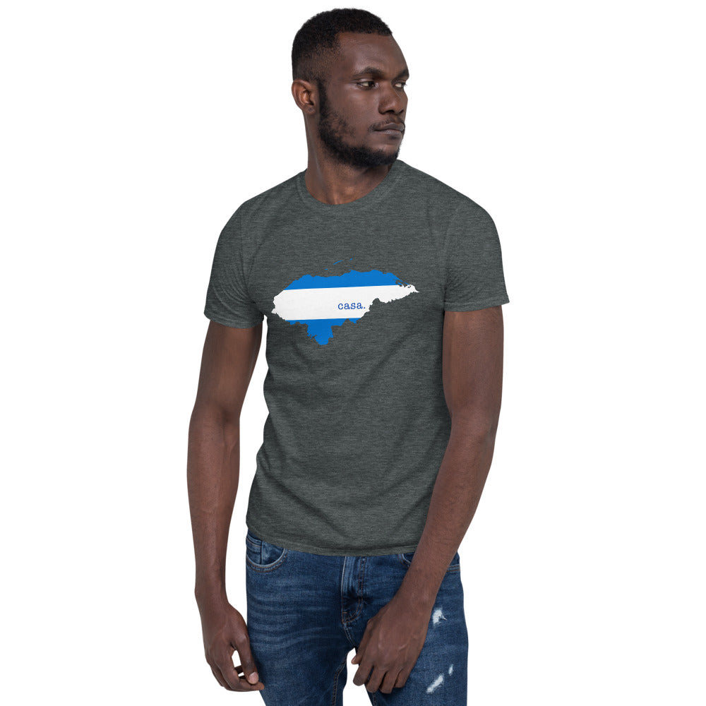 Honduras Flag Map Unisex T-Shirt
