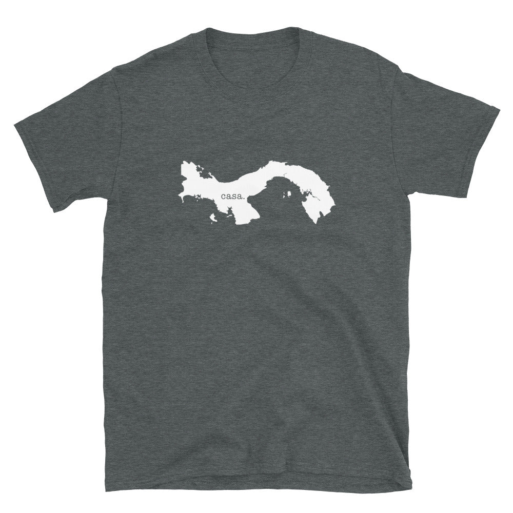 Panama White Map Unisex T-Shirt