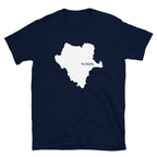 Durango Mexico White Map Unisex T-Shirt