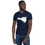 Santa Catarina Brazil White Map Unisex T-Shirt