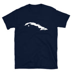 Cuba White Map Unisex T-Shirt